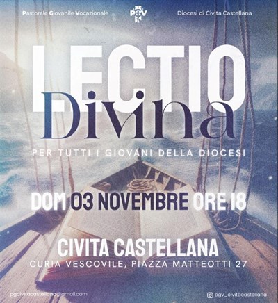 LECTIO DIVINA PASTORALE GIOVANILE